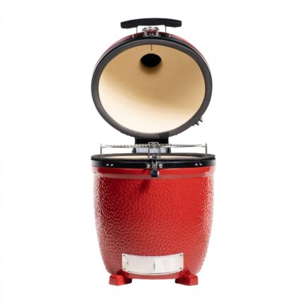Kamado Joe Classic Joe™ III Standalone 18-inch Charcoal Grill w/ Grill Gripper, and Ash Tool - Red