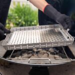 Weber Master Touch 26-Inch Charcoal Grill w/ Gourmet BBQ System Cooking Grate - Black - 1500064