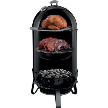 Weber Smokey Mountain Cooker 22-Inch Charcoal Smoker - 731001