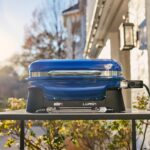 Weber Lumin Portable 1560 Watt Electric Grill - Deep Ocean Blue - 92300901