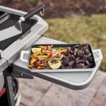 Weber Slate 36-in Rust-Resistant Propane Griddle w/ Flip-Up Side Table - 1500216