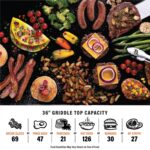 Blackstone Patio 36-Inch Griddle Cooking Station W/ Air Fryer - 1923