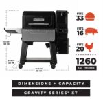 Masterbuilt Gravity Series XT Digital Charcoal Grill + Smoker - MB20041223