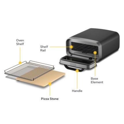 Ooni Volt 2 Charcoal Grey Electric Indoor Pizza Oven