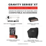 Masterbuilt Gravity Series XT Digital Charcoal Grill + Smoker - MB20041223