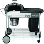 Weber Performer Deluxe 22-Inch Freestanding Charcoal Grill w/ Touch-N-Go Ignition - Black - 15501001