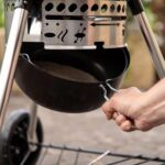 Weber Master Touch 26-Inch Charcoal Grill w/ Gourmet BBQ System Cooking Grate - Black - 1500064