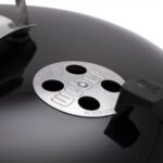 Weber Master Touch 26-Inch Charcoal Grill w/ Gourmet BBQ System Cooking Grate - Black - 1500064