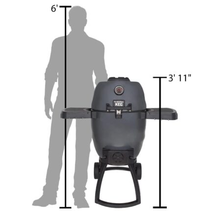 Broil King Keg 5000 Steel Charcoal Kamado Grill - Gray - 911470