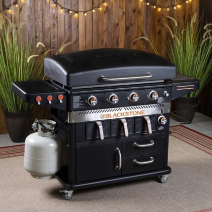 Blackstone Patio 36-Inch Griddle Cooking Station W/ Air Fryer - 1923