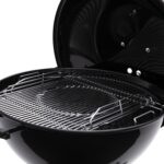 Weber Master Touch 26-Inch Charcoal Grill w/ Gourmet BBQ System Cooking Grate - Black - 1500064