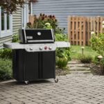 Weber Genesis E-330 Propane Gas Grill w/ Sear Zone & Grill Locker - Black - 1500576