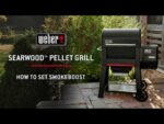 Weber Searwood 600 Porcelain Coated Steel Pellet Grill - 1500120